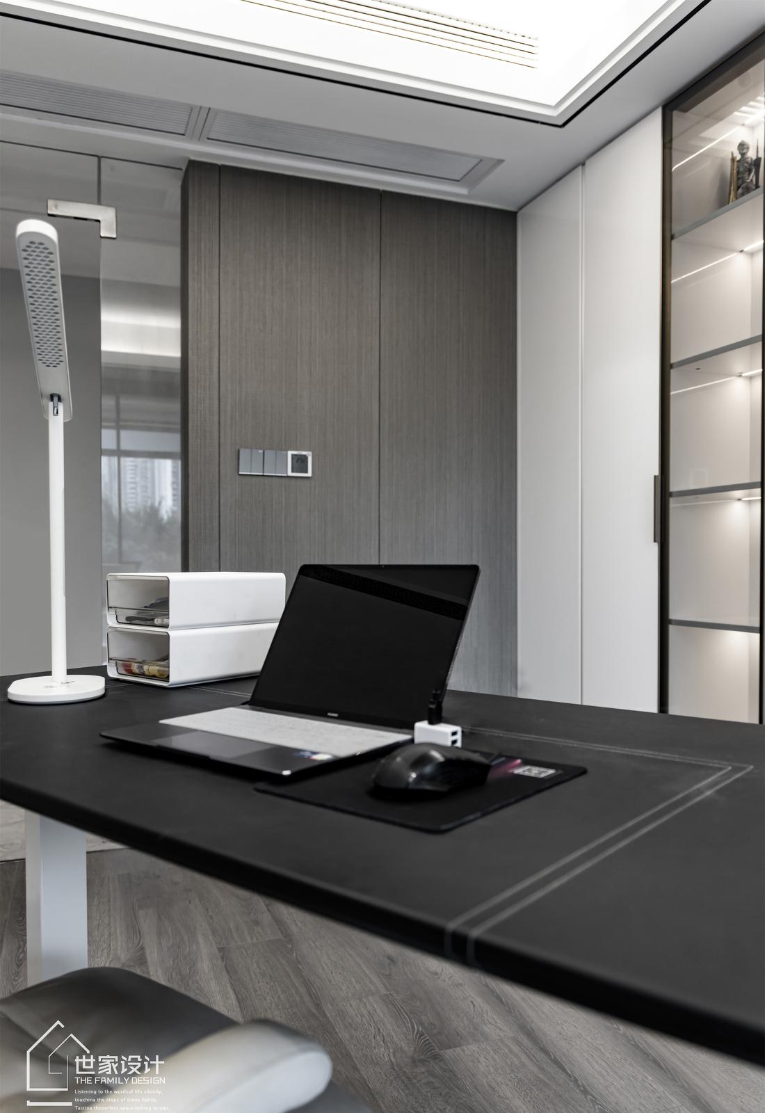 现代黑白灰空间-95