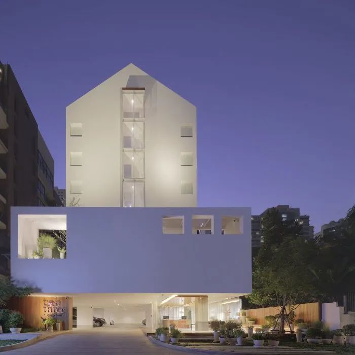 泰国 TwoThree 酒店室内日光床设计丨泰国曼谷丨Design in Motion-41