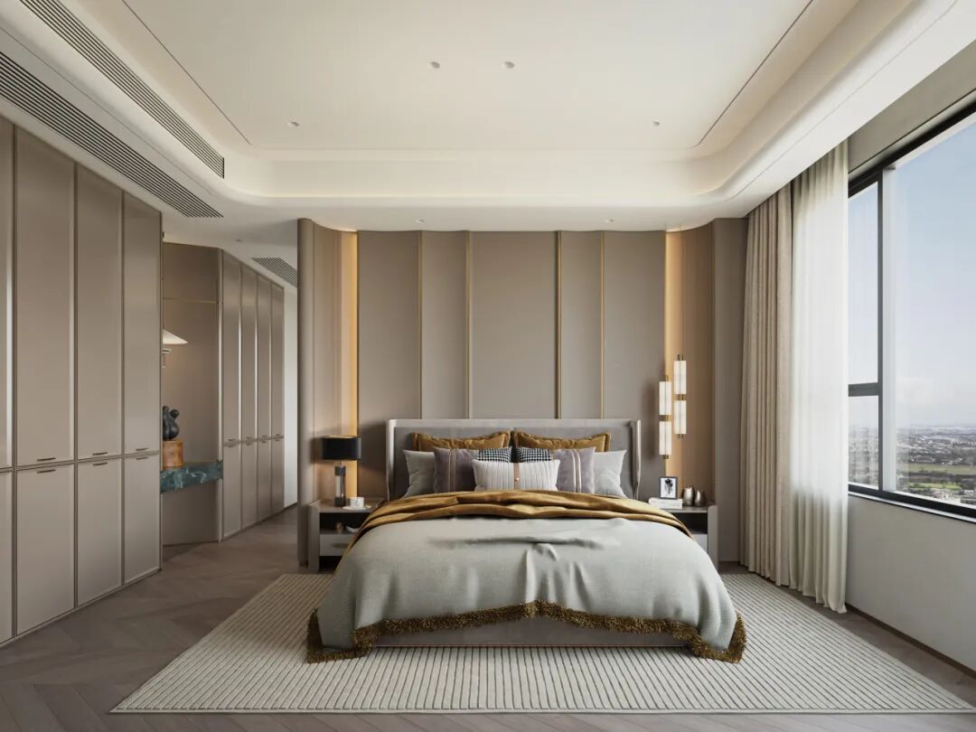 600㎡现代轻奢风丨浏河景苑丨中国湖南丨纵向·空间设计-68