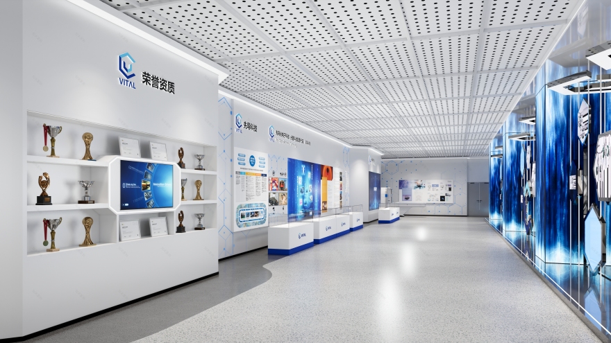 浙江先导科技有限公司展厅设计丨中国衢州丨瑾知-4