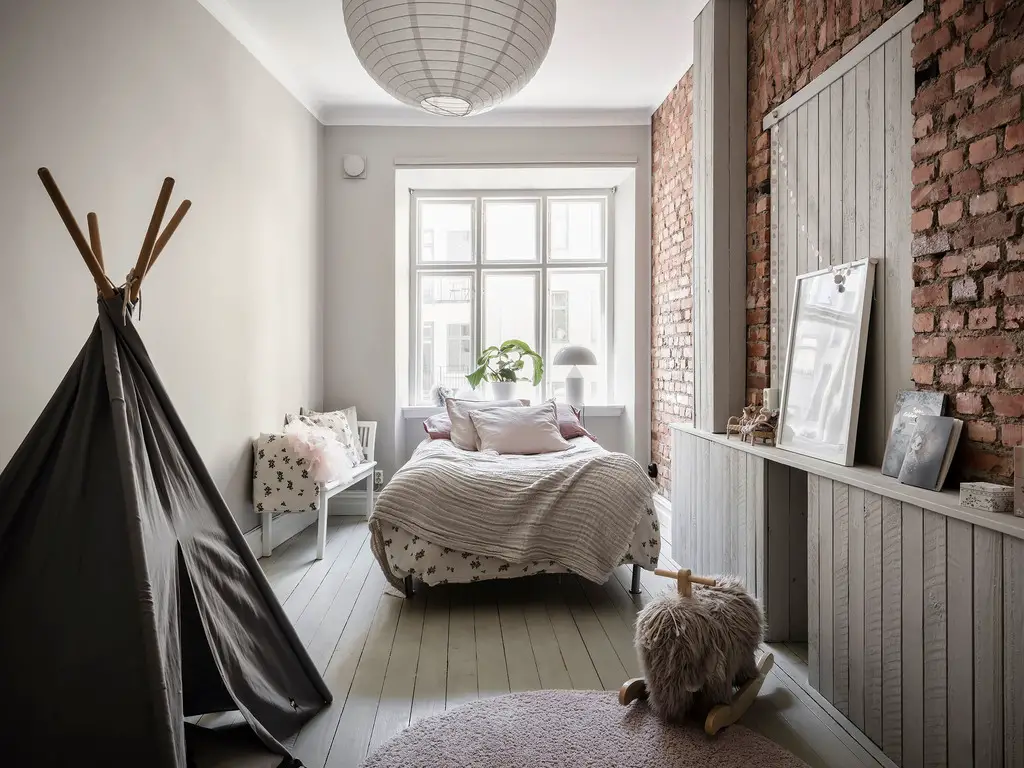 瑞典 1913 年老建筑中的经典斯堪的纳维亚风格公寓-10