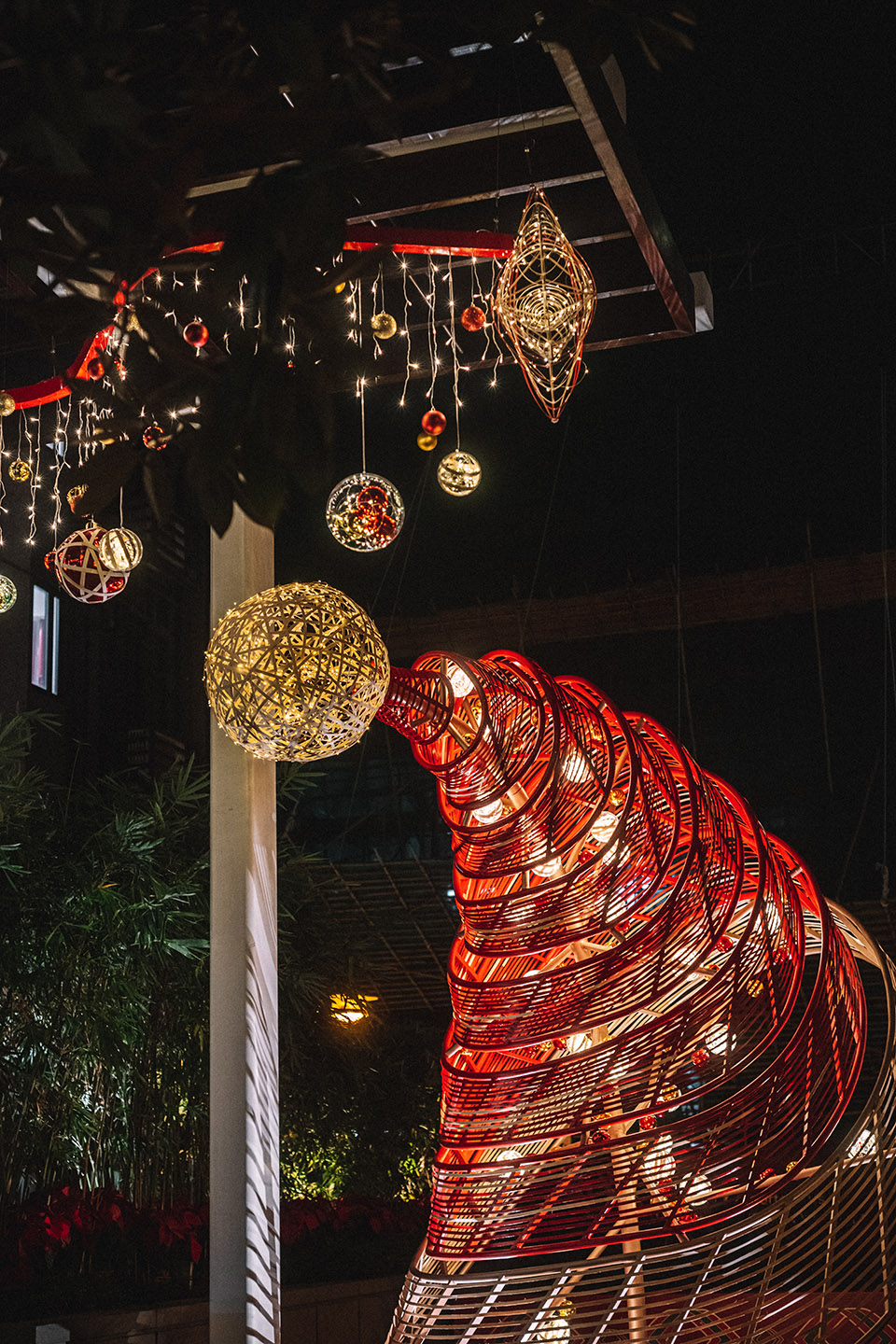 星街小区藤片圣诞装置丨中国香港丨AaaM Architects-54