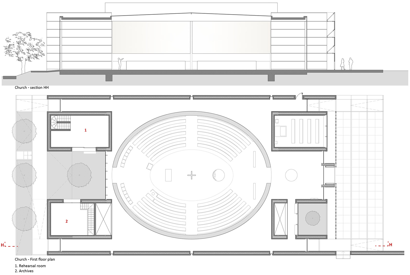 意大利Castel di Lama教堂及社区中心-33