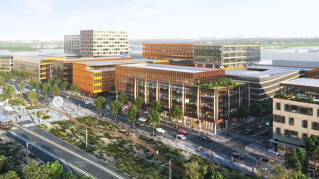 丹佛 Peña 站交通枢纽优化设计方案-2