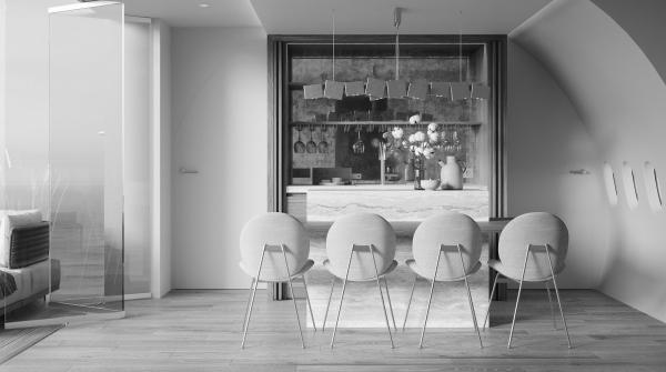 飞机里的别墅（飞机豪华酒店）丨印度丨Geometrium-58