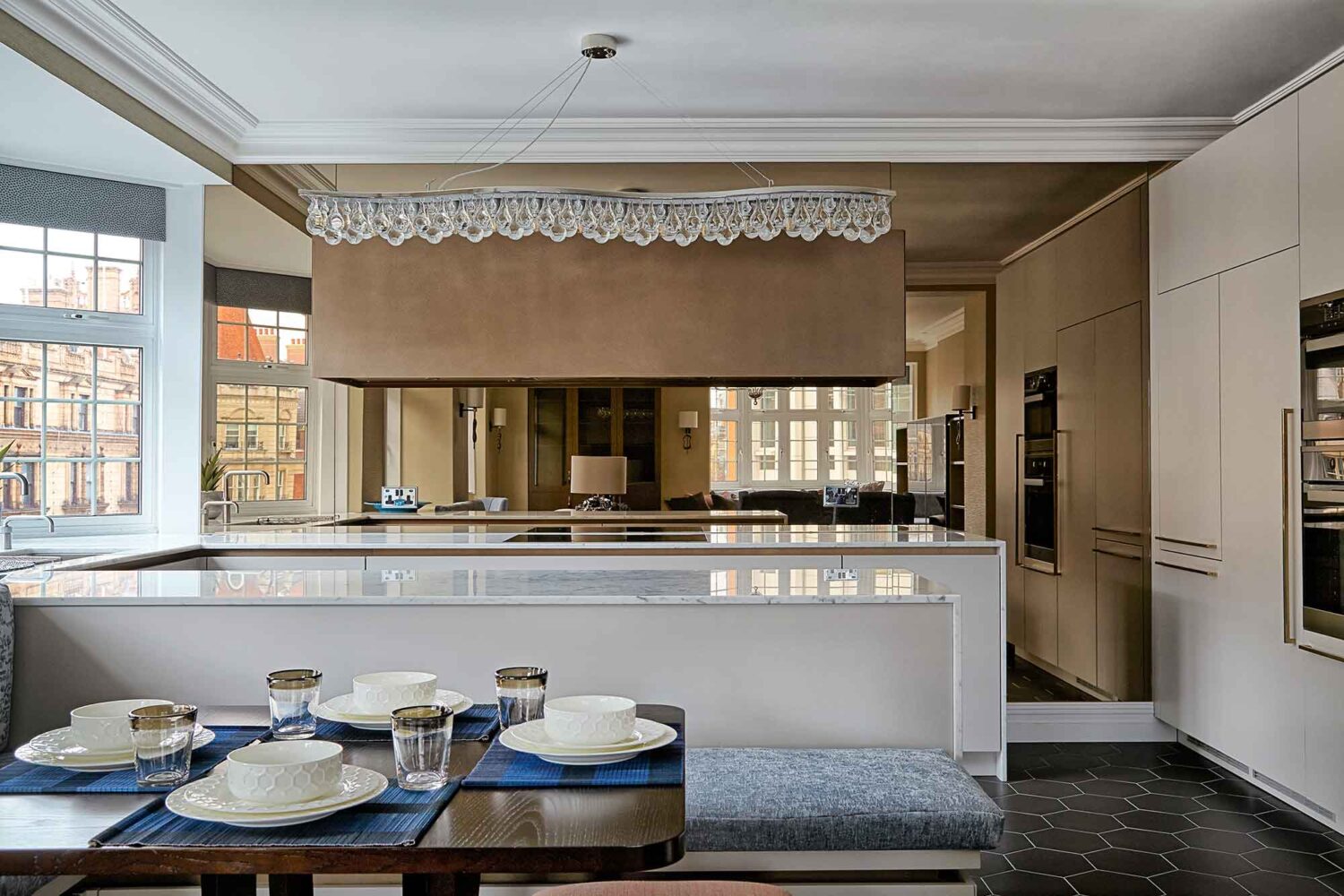 Knightsbridge Luxury Family Apartment | Kia Designs - Residential Interior Designer-33