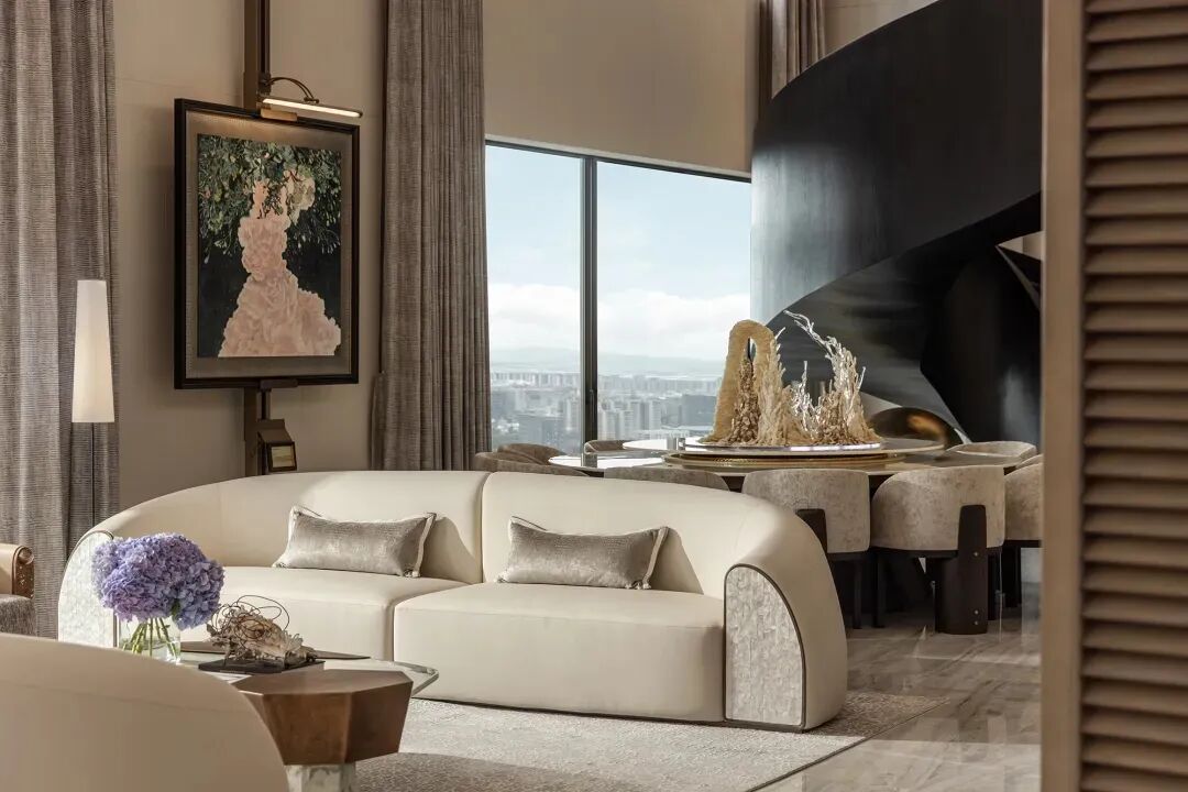 南驰·都湖国际揽湖峯顶层复式丨中国广州丨奥迅设计-43