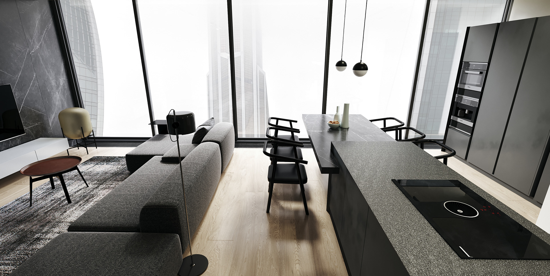 中性高级灰空间 矜持而优雅-4