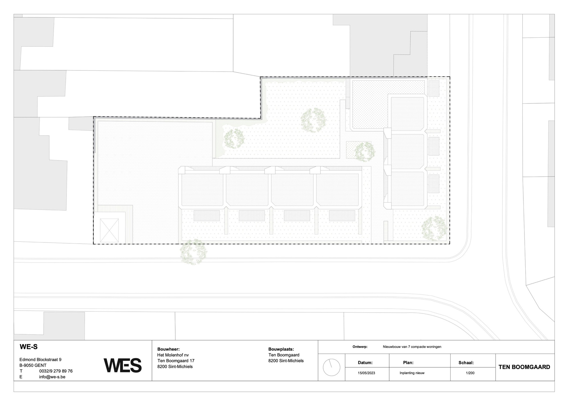 滕布姆加尔德住宅区丨比利时丨WES architecten-33