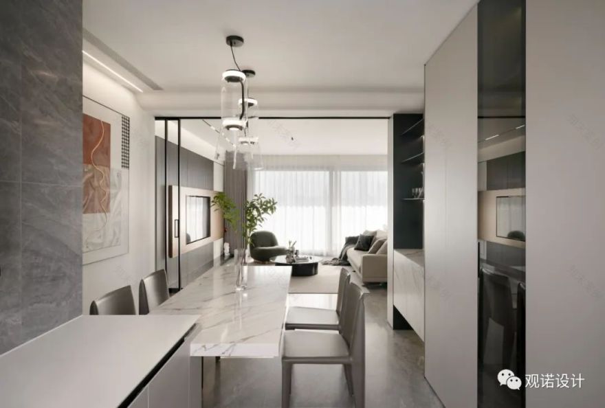 现代梦归处 · 台州江南墅的全案设计丨中国台州丨观诺设计-42