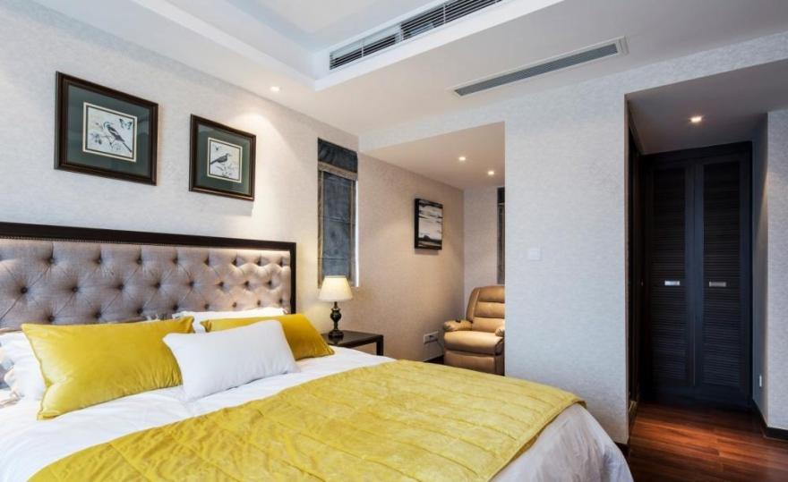 现代轻奢暖黄家居,温馨舒适的空间艺术-18