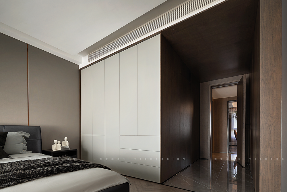 风随影动,黑白写意水墨画之居-21