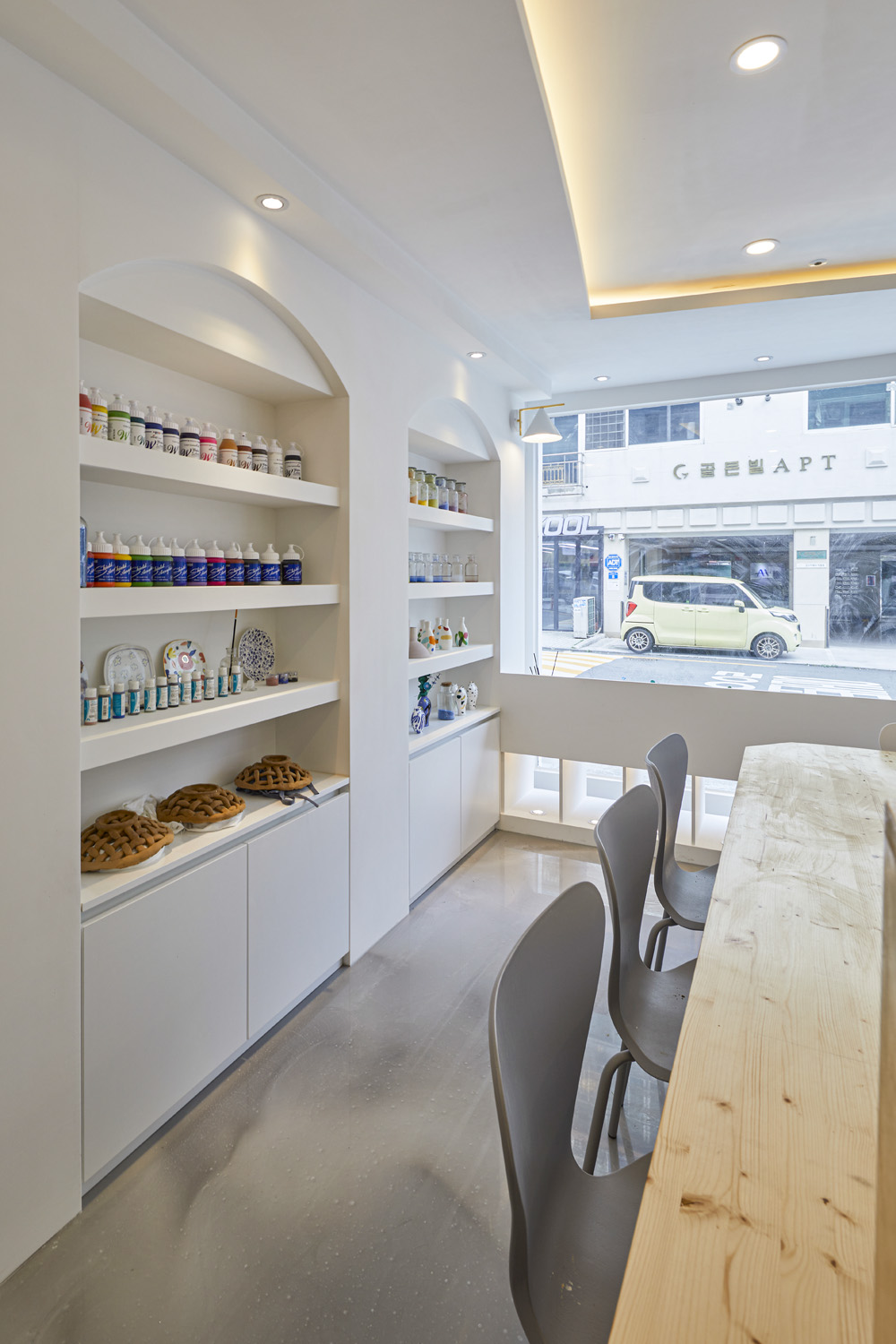 简约风 10 坪陶瓷教室设计-8