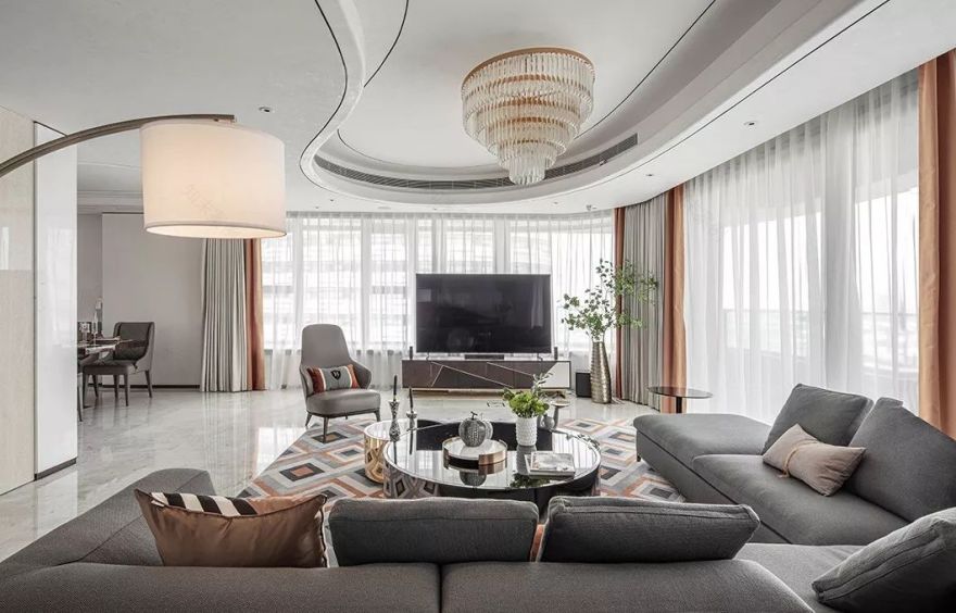 上海顶层复式豪宅,融入艺术与音乐的生活空间-31