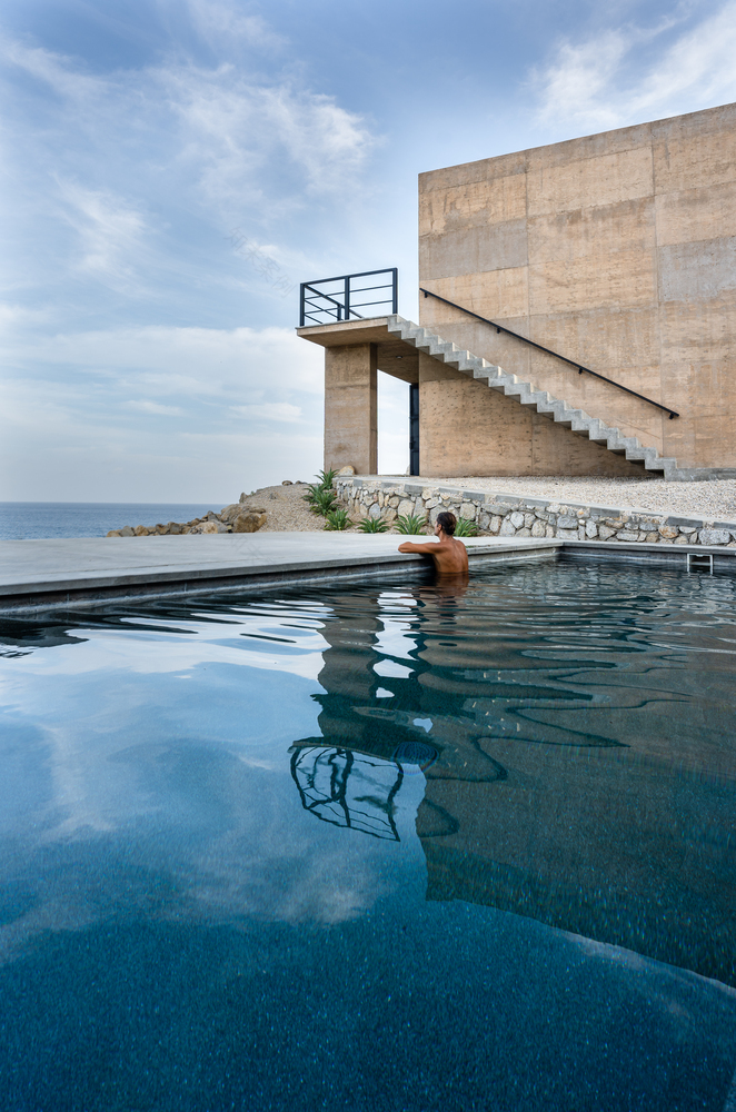 墨西哥阳光海滩现代别墅-51