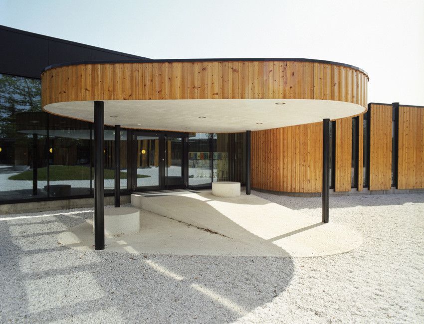 奥斯陆国际学校 | JVA | 有机形态建筑空间-18