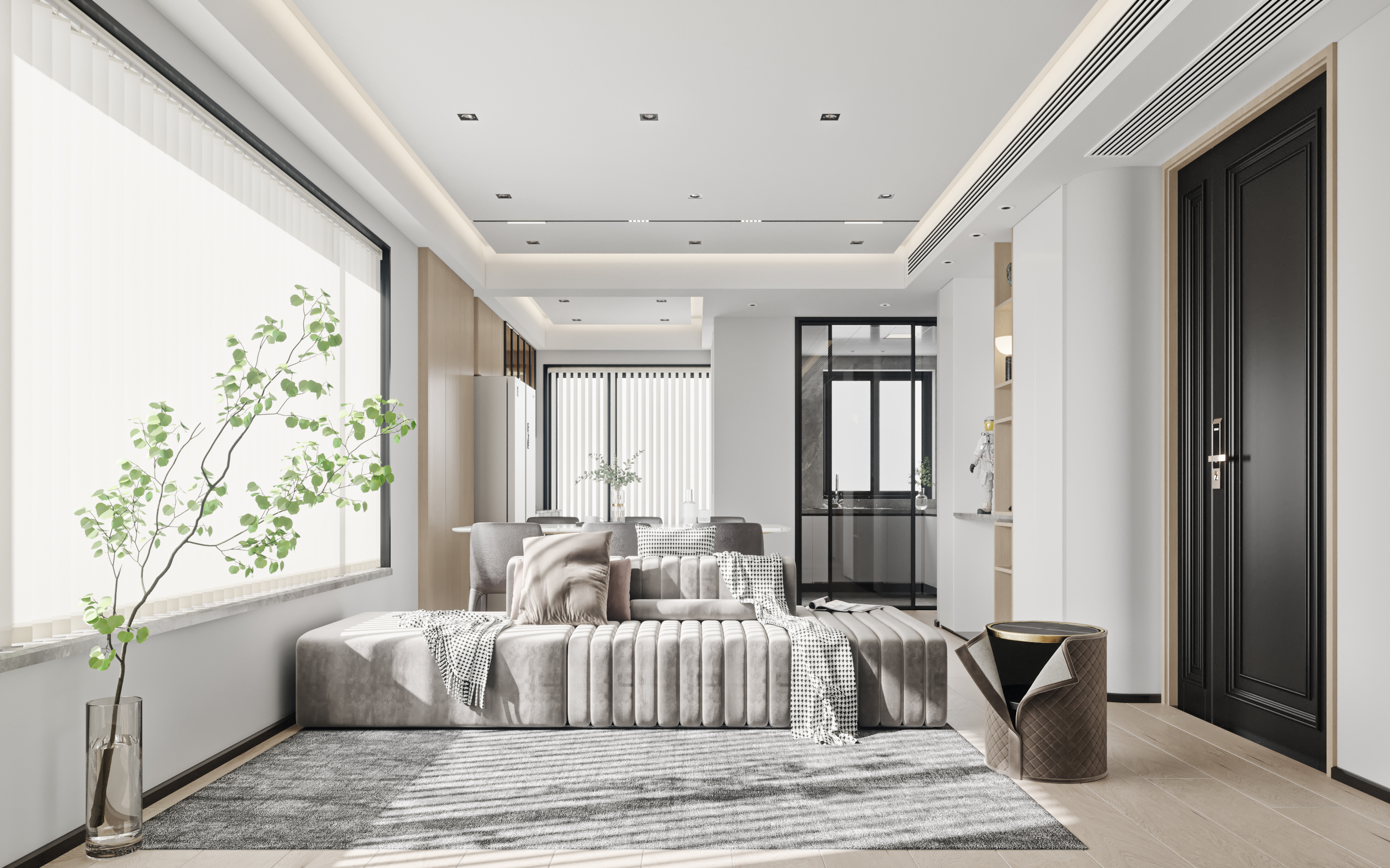 现代简约家居设计典范丨知名设计师-2