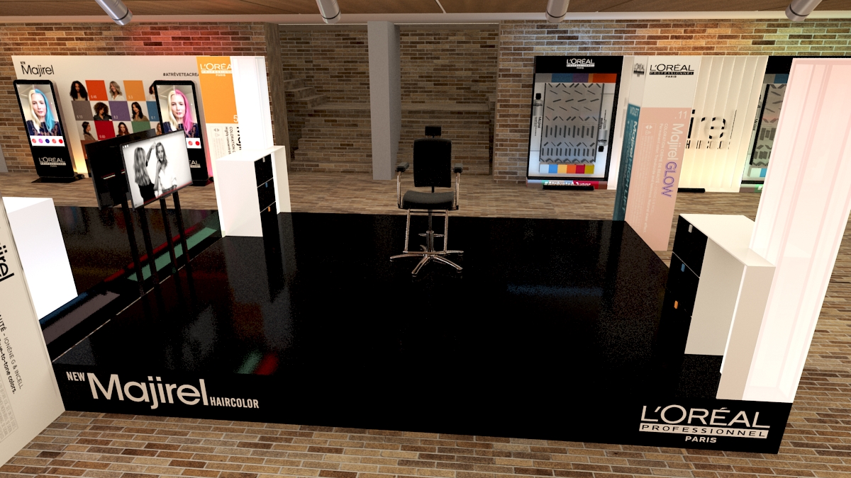 欧莱雅美奇丝染发展示厅丨L´oréal-8