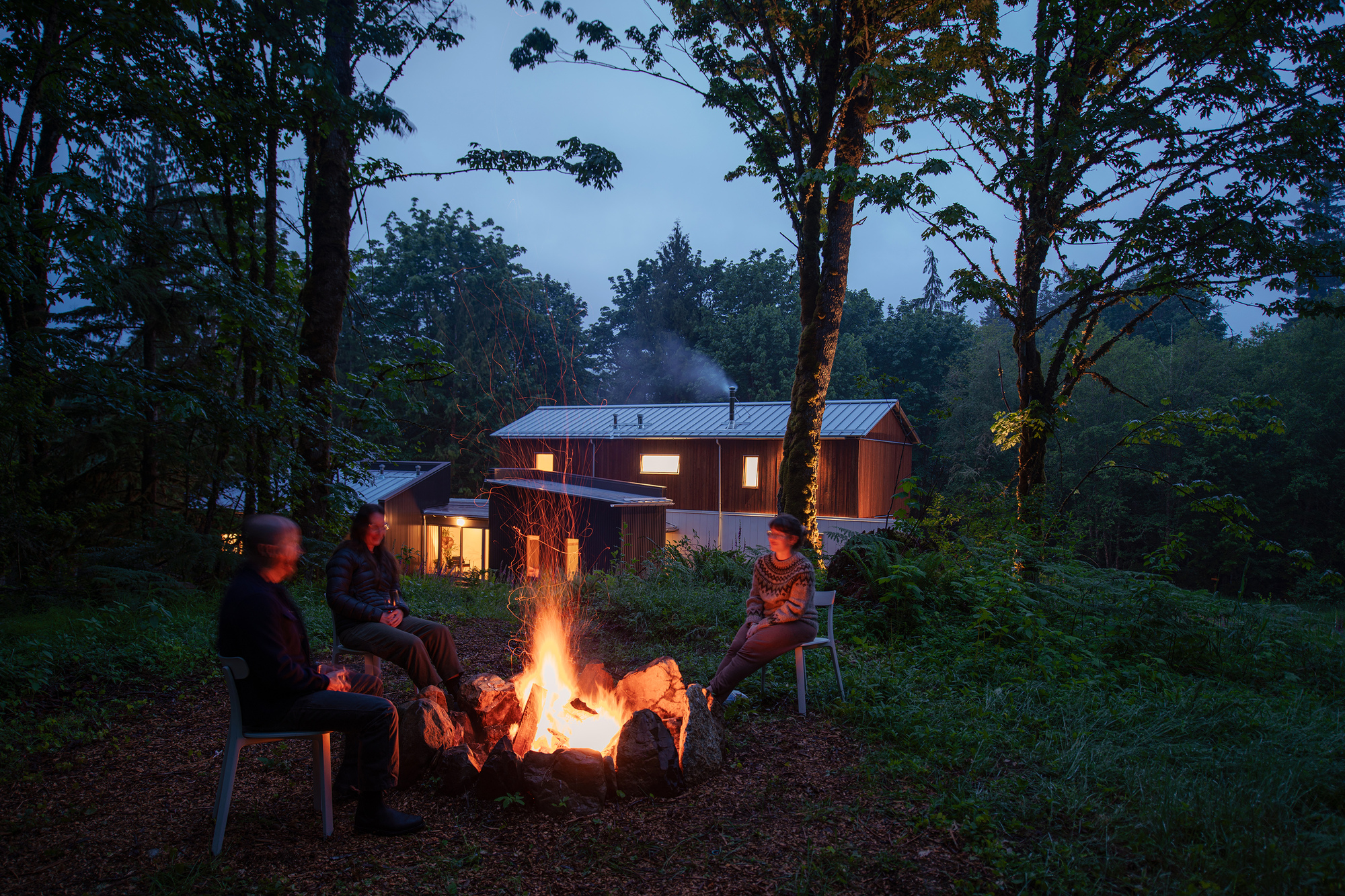 银色住宅丨美国华盛顿丨Studio Nocturne-27