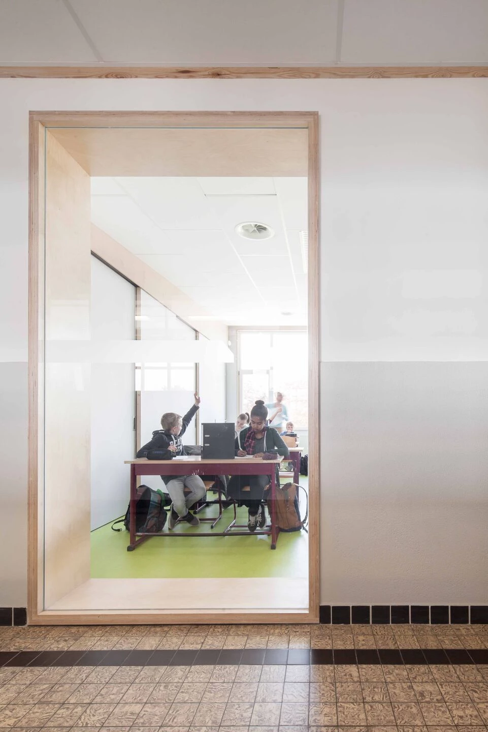 Koninklijk Atheneum 学校丨evrarchitecten-33