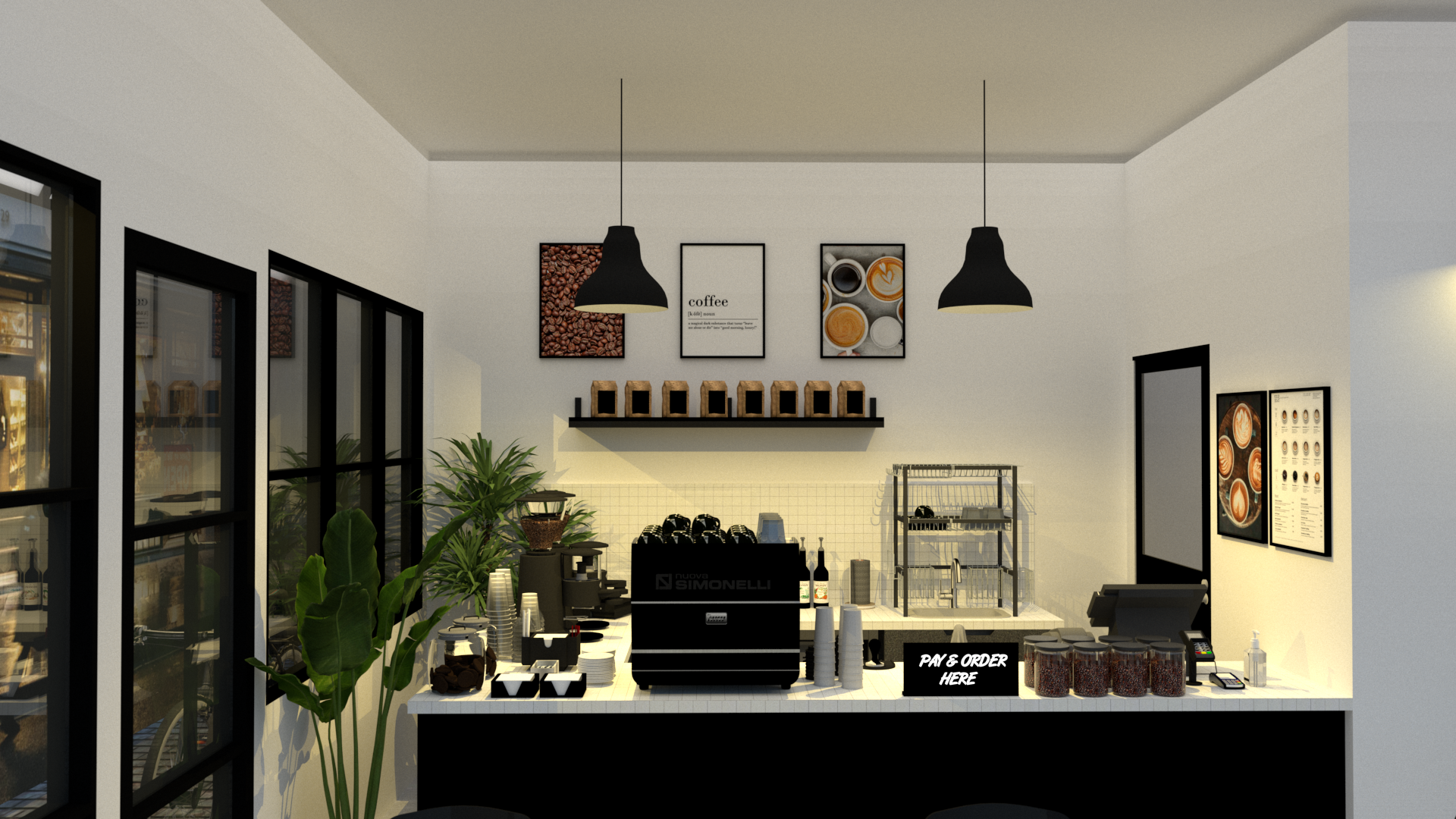 极简主义咖啡店丨Mirachma  Titik Hilang Design-18