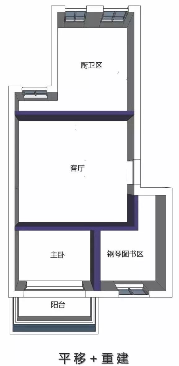 首登《梦改》的李想爆改62㎡蜗居家庭丨中国上海-14