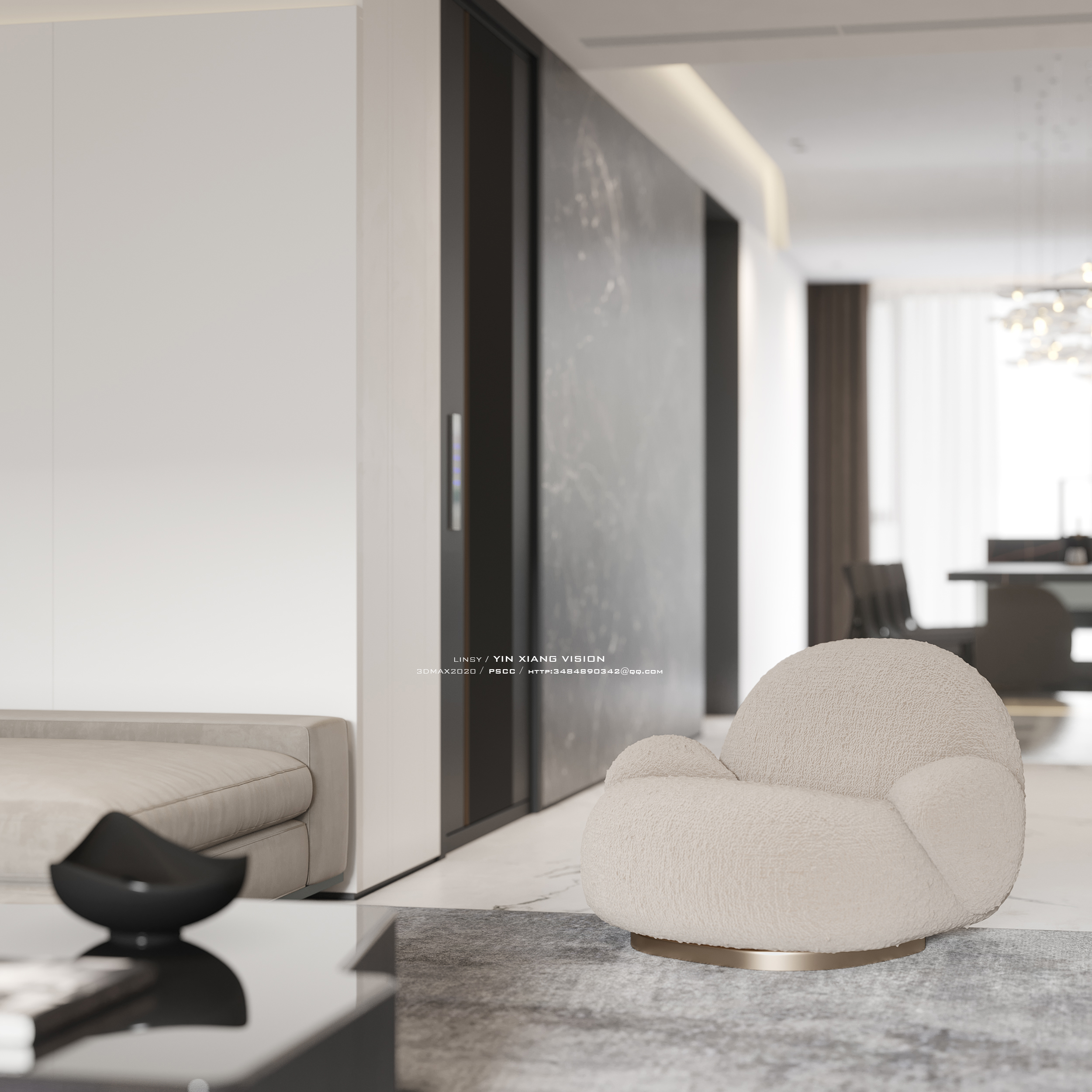 两套现代住宅表现-19