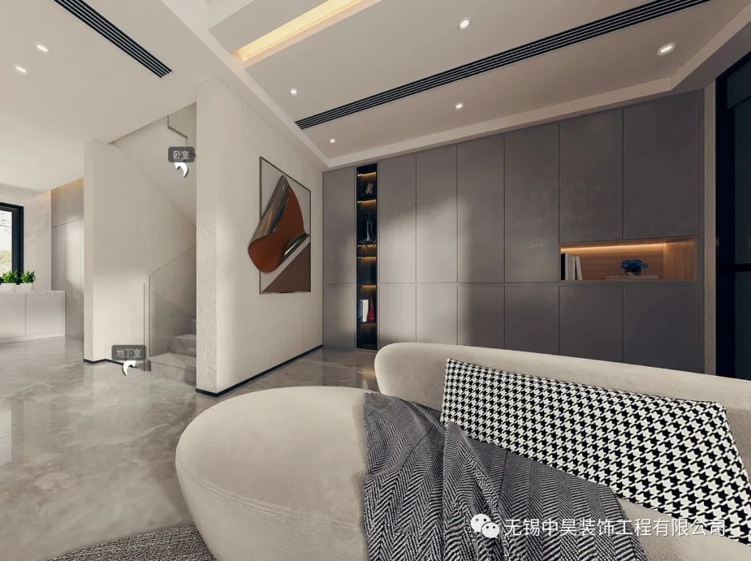 金轮·湖晓兰庭 | 现代中式风格别墅设计-41