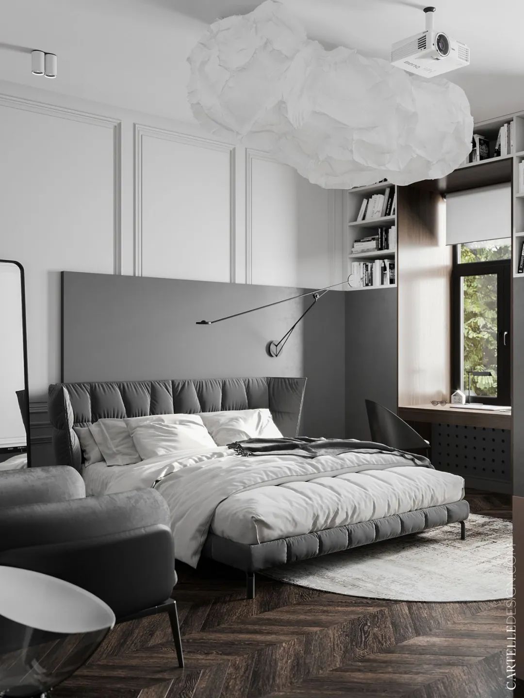 简雅美宅丨Cartelle Design-72