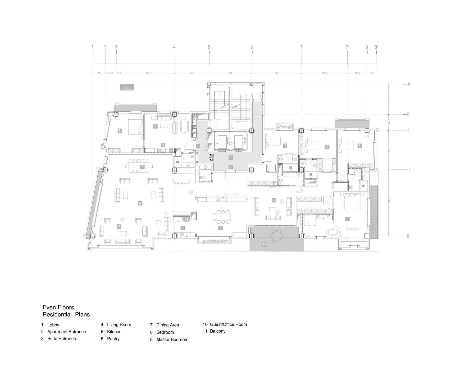 Setare Golestan 住宅大楼丨伊朗德黑兰丨Zandigan Architects-46