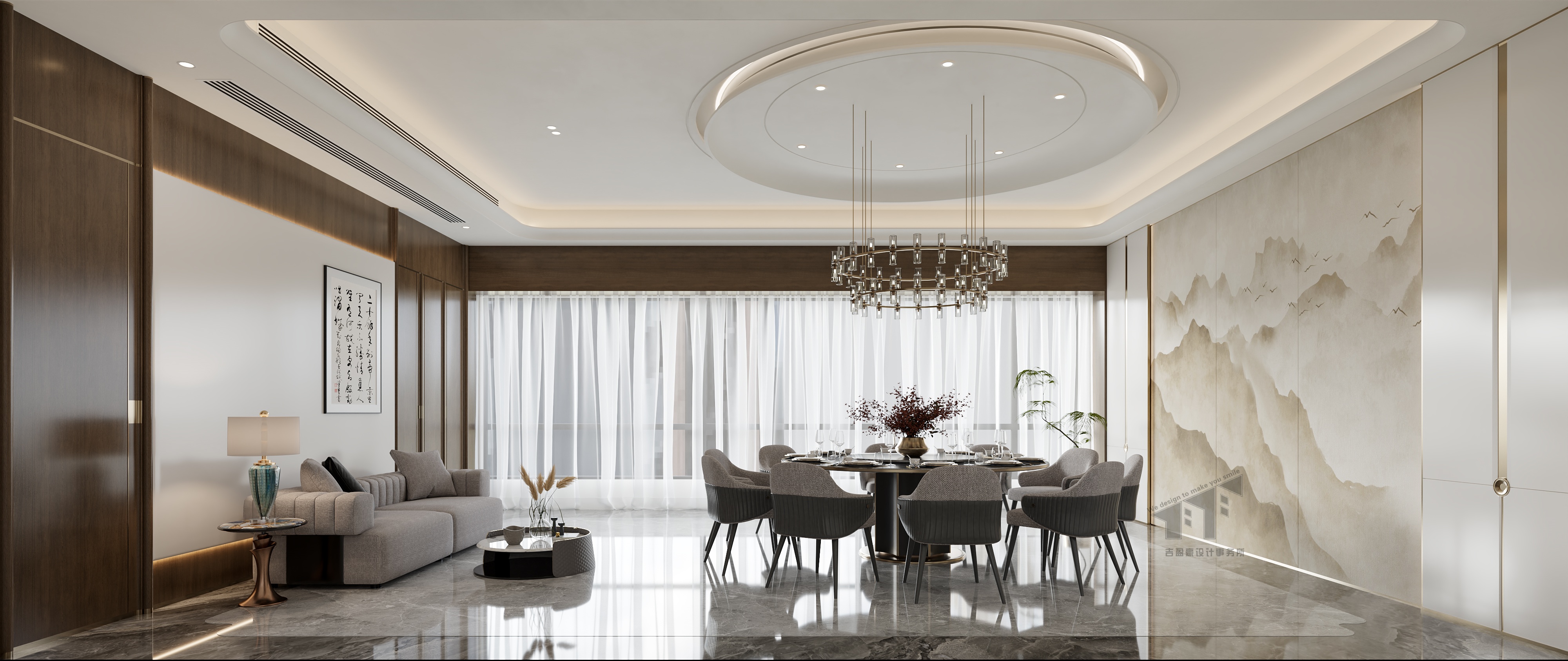 吉盈豪设计| 流动与凝聚 会所空间的叙事-10