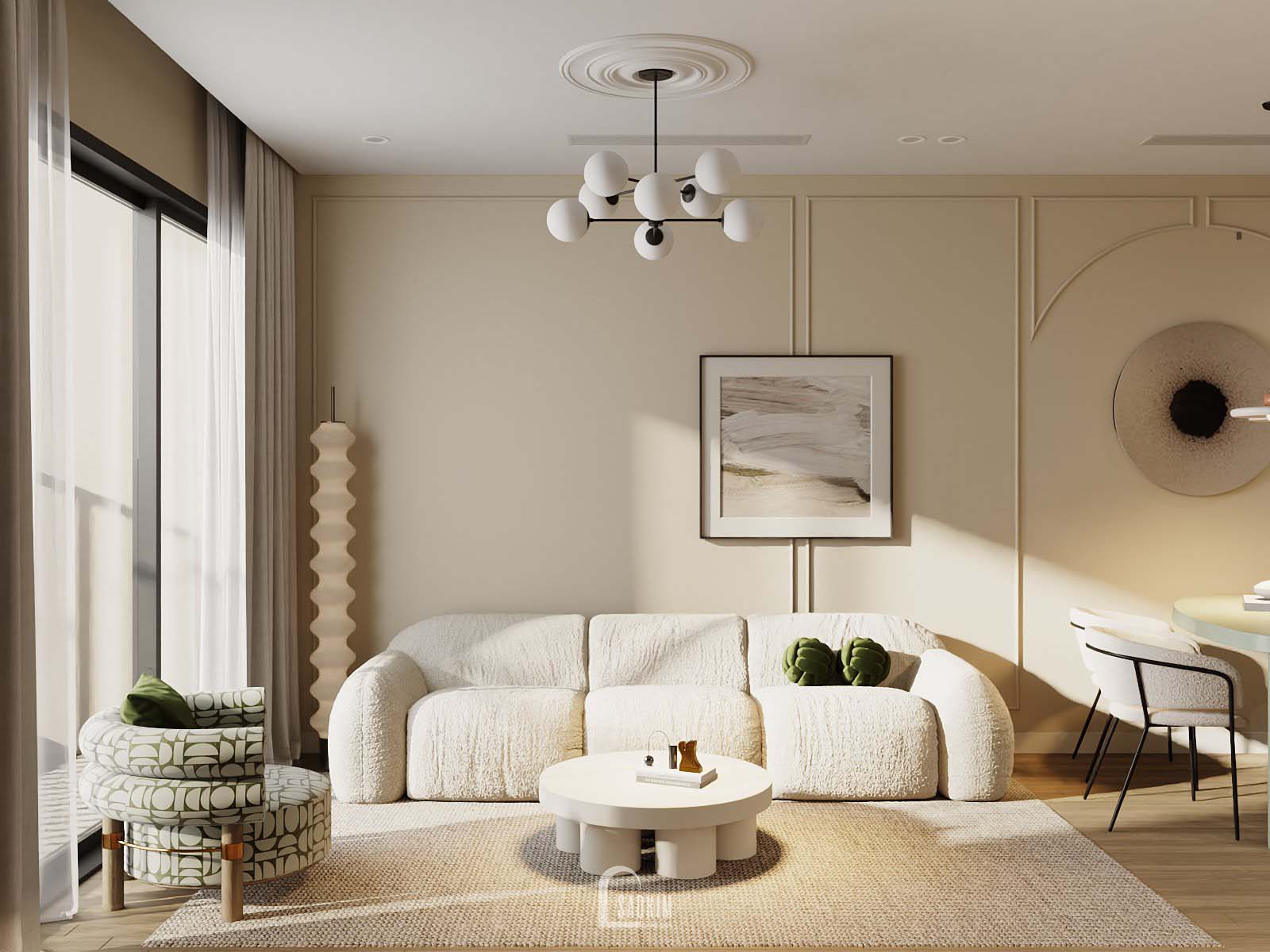 Interior Landmark Onsen Ecopark-Parisian+Korea Chic-5