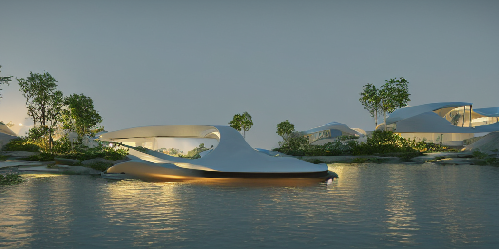 流体,建筑概念丨Stabledffiusion-14