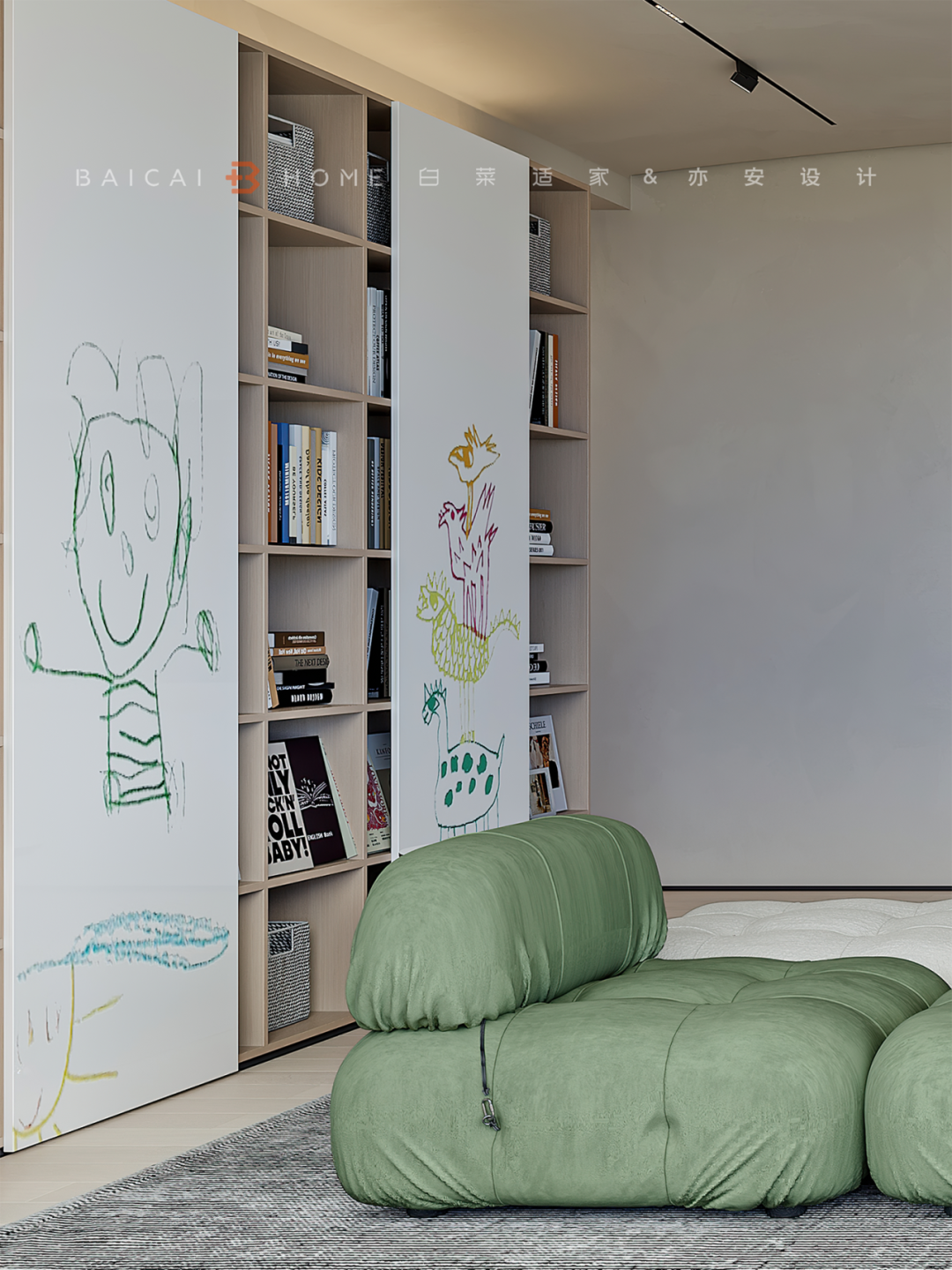 横琴府 189㎡亲子成长之家丨中国广东丨BAICAI HOME DESIGN 白菜适家-20