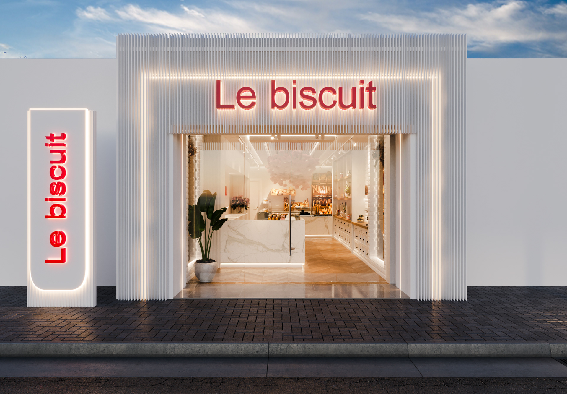 面包店室内设计：乐饼干丨突尼斯丨自由职业者-18