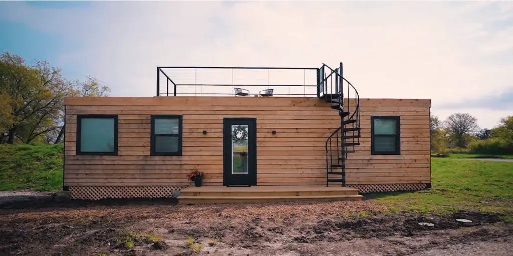 德克萨斯州 Waco 的 27m²集装箱别墅，尽享阳光与温暖-14