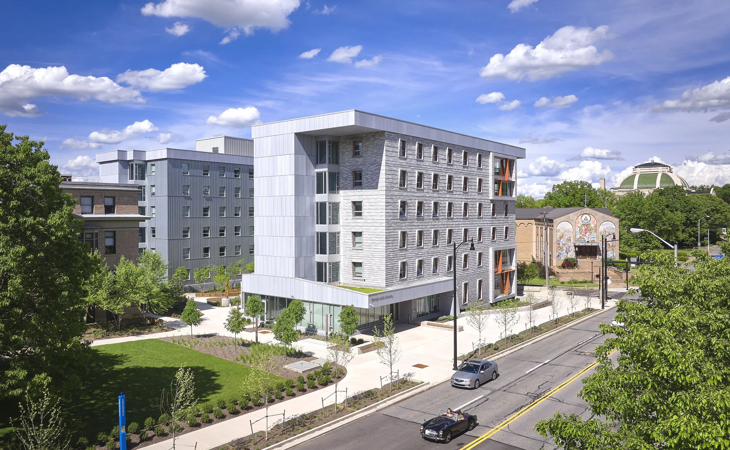 卡内基梅隆大学第五大道与克莱德楼及社区共享空间丨美国匹兹堡丨LTL Architects-8