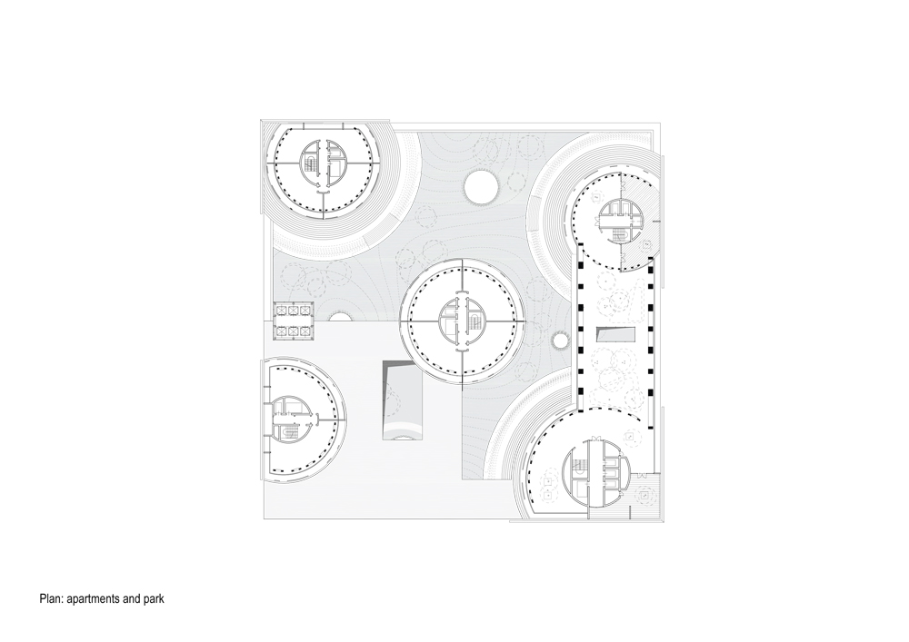 香港垂直城市综合体设计-40