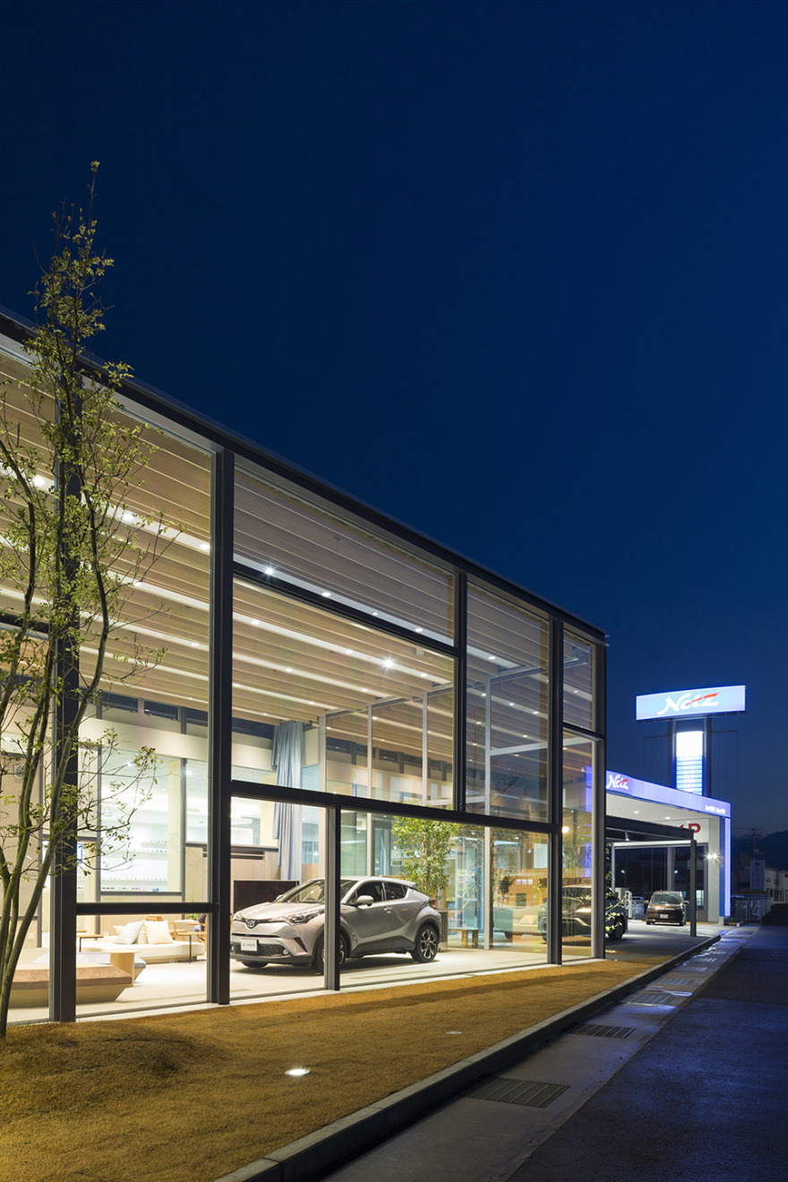 J. Spot Imabari汽车展室及服务商店,日本 / YANOAOYAMA Architecture Design-83