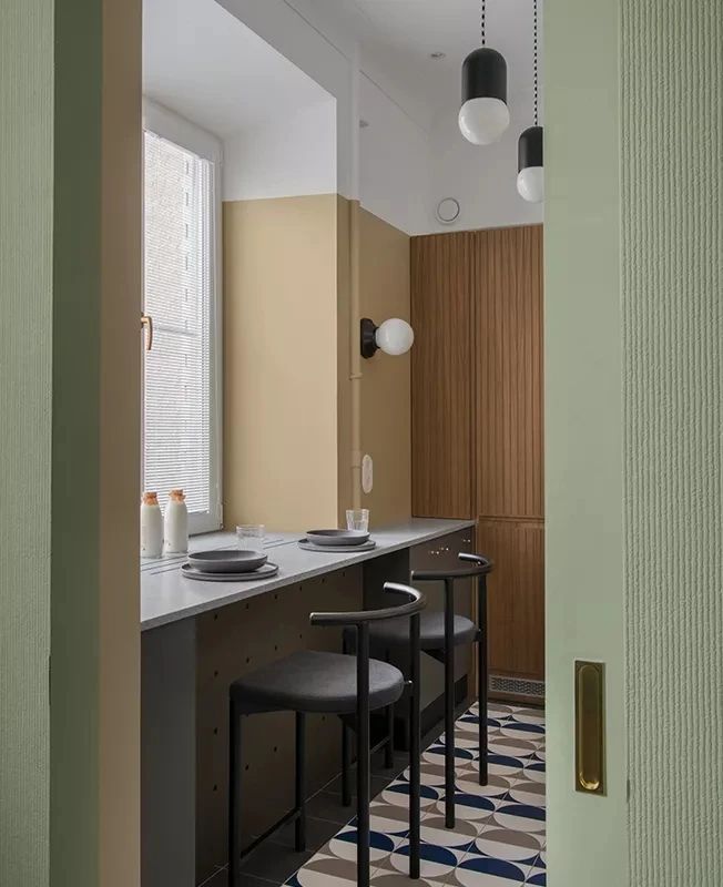 时尚博主的 60㎡传统优雅公寓丨Buro PT-44