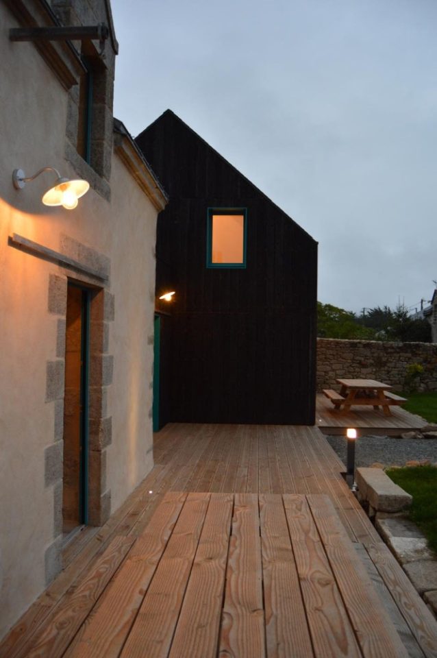 沼泽地住宅改造及可调节民宿扩建项目丨法国丨ATELIER LABAU-1