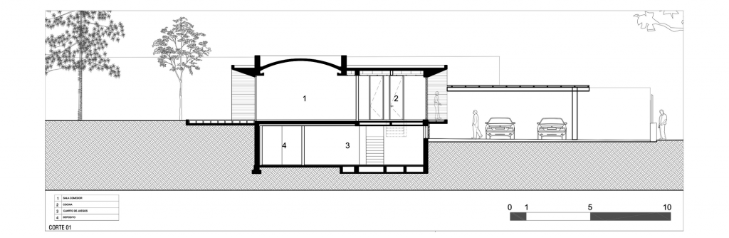 现代单层住宅设计案例-27