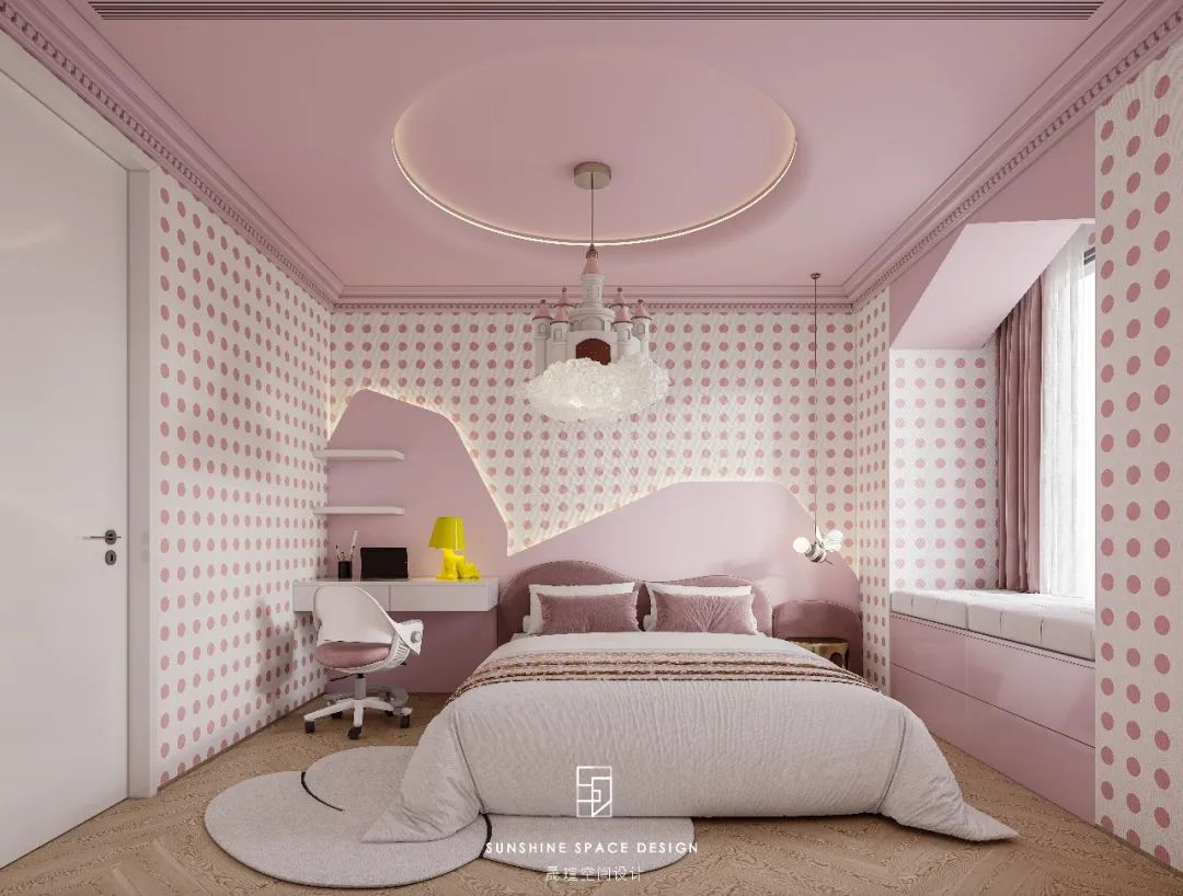 武汉江南岸紫色浪漫空间设计丨中国武汉丨晟瑄空间设计-42