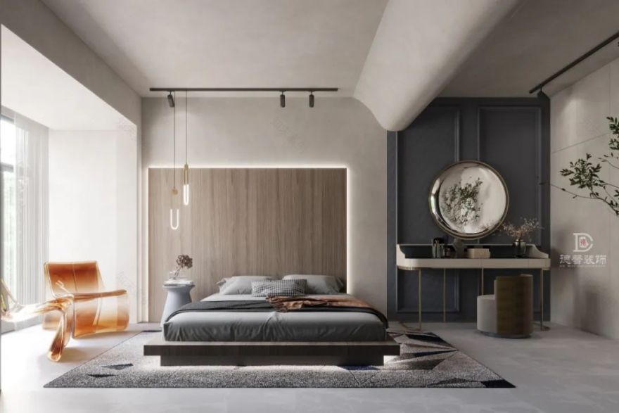 广州琶洲雅郡花园现代法式混搭别墅设计丨中国广州丨德馨装饰-20