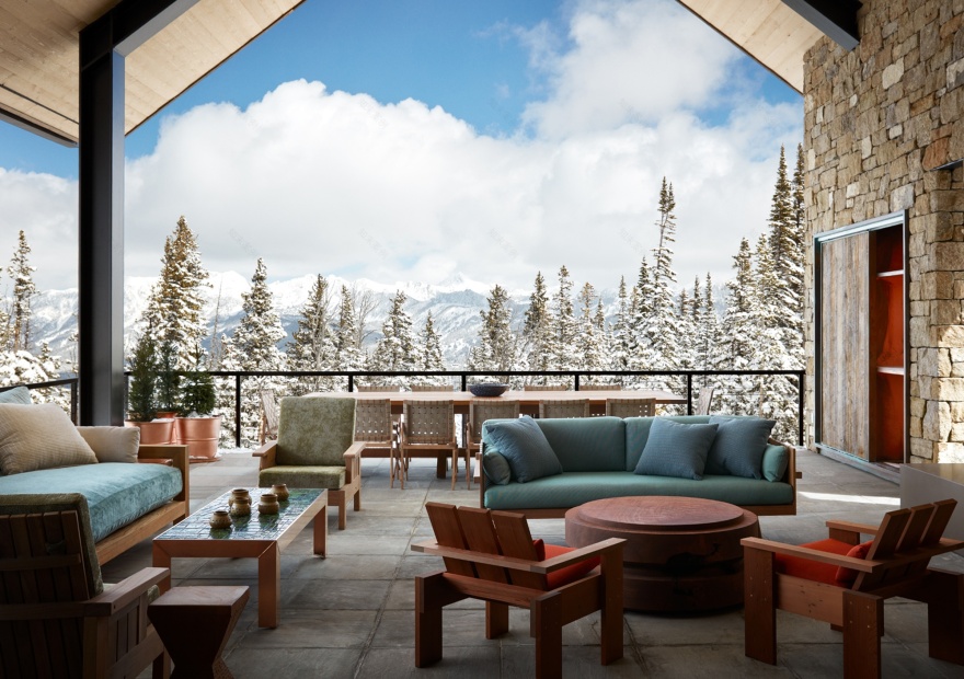 BIG SKY SKI 住宅丨美国蒙大拿丨Commune Design-0