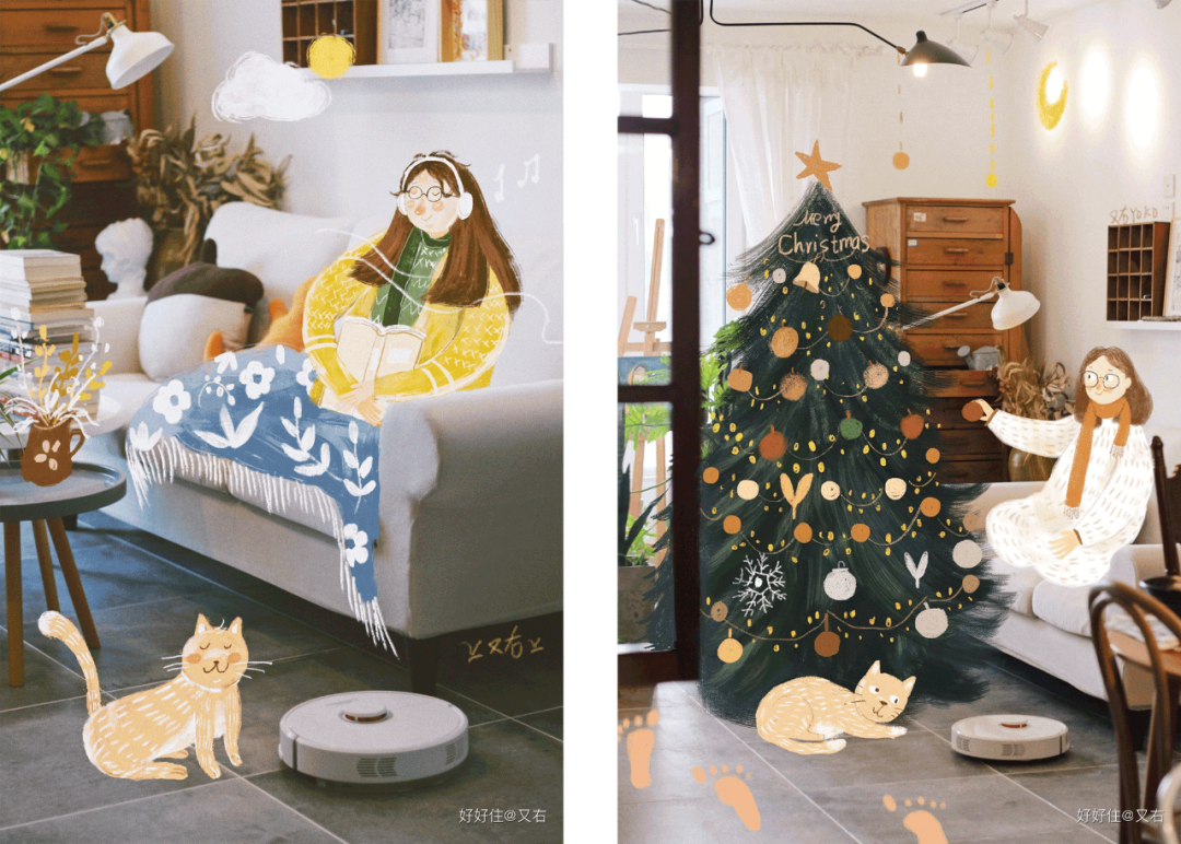 80㎡小屋的魔法生活 · 插画师的家充满创意与温馨丨中国沈阳-34
