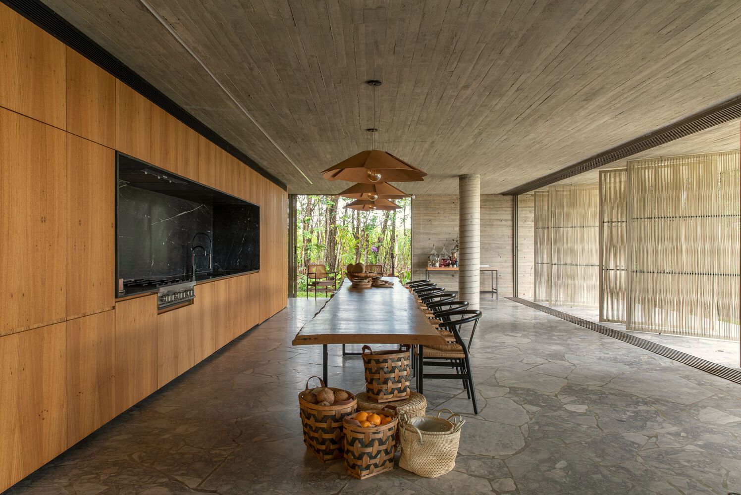 巴西湖边小屋丨mf+arquitetos-29