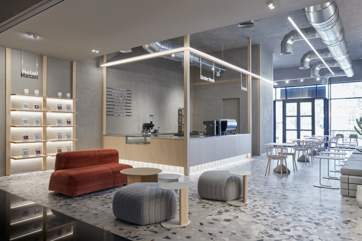 简约之灵动 · Drop Coffee 迪拜店丨阿联酋迪拜丨Pallavi Dean’s Roar studio-9