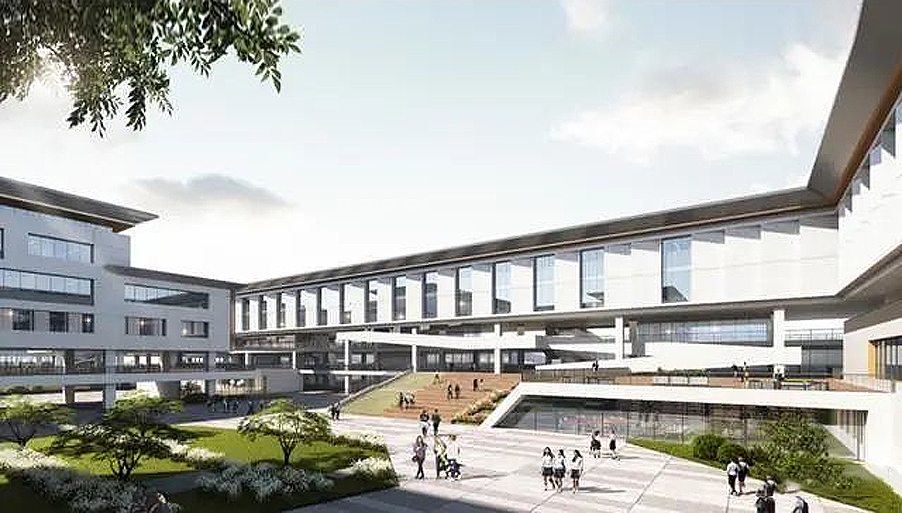 洛阳市新建红山学校项目丨中国洛阳丨中南建筑设计院股份有限公司-46