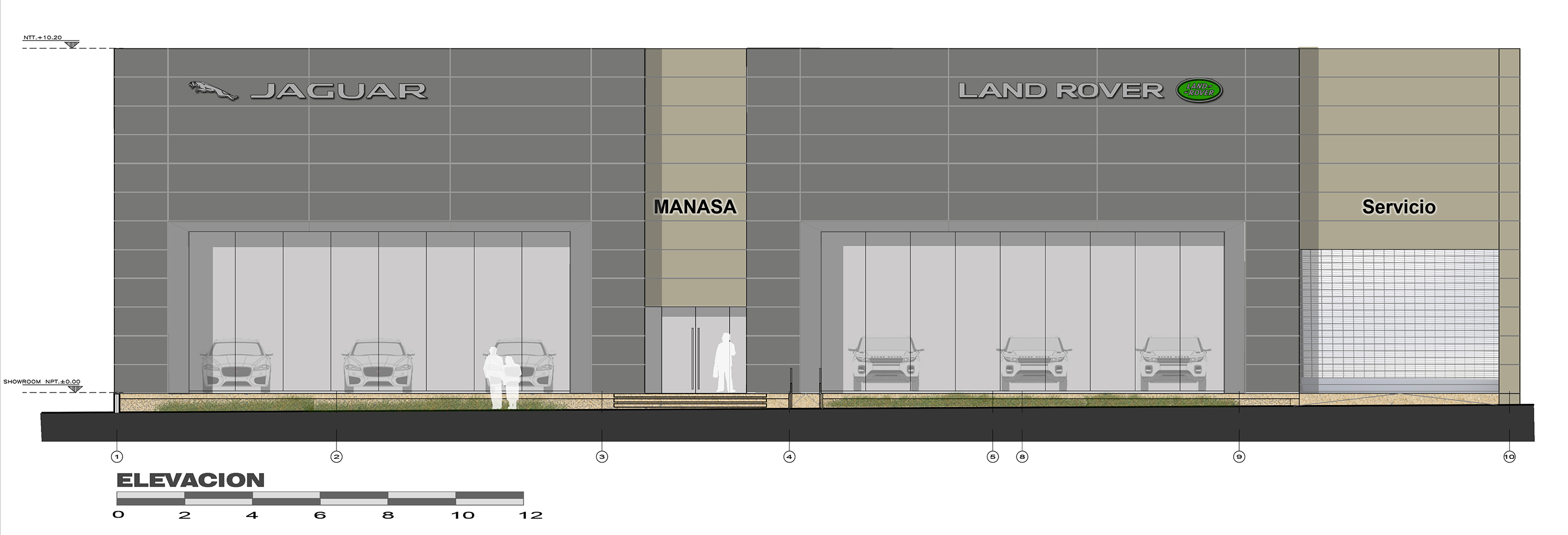 2016 年 Jaguar Land Rover Lima 展厅设计-24